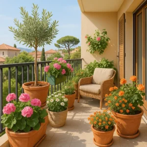 Balcon fleuri et apaisant – Blog