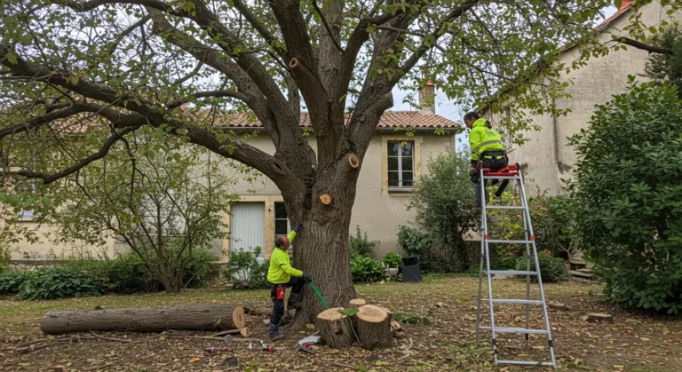 Taille et soin des arbres en toute securite